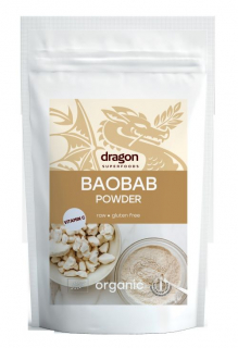 Baobab pulbere raw bio 100g Dragon Superfoods