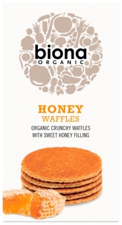 Vafe cu miere bio 175g Biona