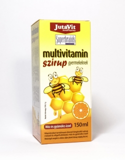 Multivitamina, suspensie orala pentru copii, Cu gust de miere si fructe, 150ml, 