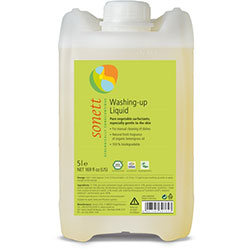 Detergent pentru spalat vase cu lamaie, ecologic, 5L, Sonett