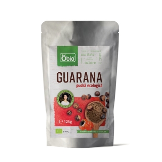 Guarana pulbera organica 125g, Obio
