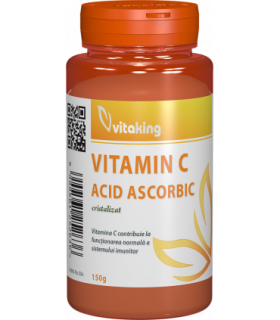 Vitamina C cristalizata - 150 gr, Vitaking