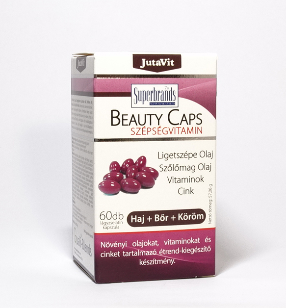 Beauty Caps Par+Piele+Unghii, 60 cps, JutaVit