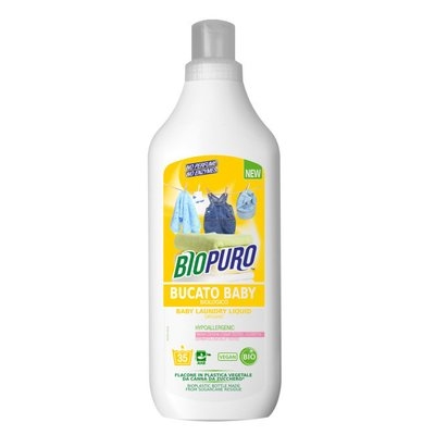 Biopuro-Detergent hipoalergen pentru hainutele copiilor bio 1L