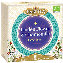 Ceai premium Hari Tea - Sweetheart - tei si musetel - bio 10dz