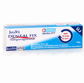 JuvaPharma-DENTAL FIX Crema de fixare a protezei, 40 g, JutaVit
