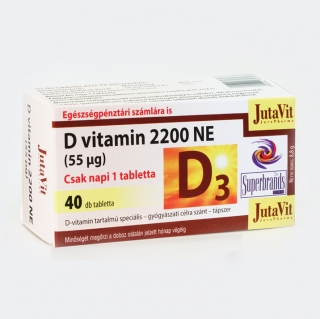 Vitamina D 50µg, JutaVit