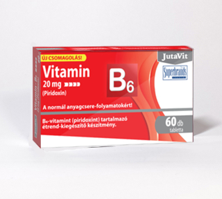 Vitamina B6 20 mg, 60 tb, Juvita