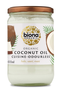 Ulei de cocos dezodorizat pt. gatit bio 610g Biona