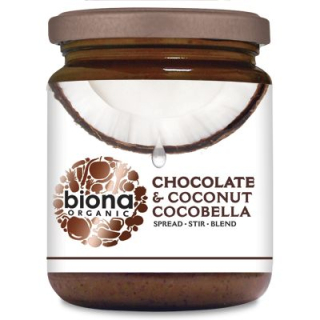 Unt de cocos cu ciocolata CocoBella bio 250g Biona