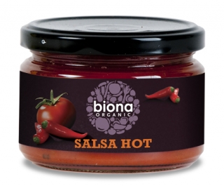 Sos salsa dip hot bio 220g Biona