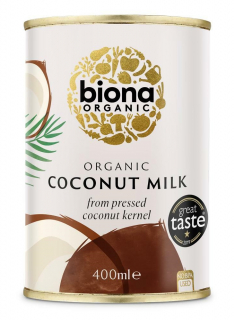 Lapte de cocos bio 400ml Biona