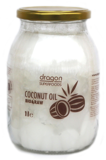 Ulei de cocos virgin bio 1 litru Dragon Superfoods
