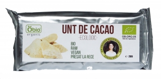 Unt de cacao raw bio 250g, Obio