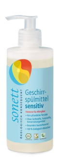 Detergent ecologic pentru spalat vase neutru SENSITIVE, Sonett 300ml