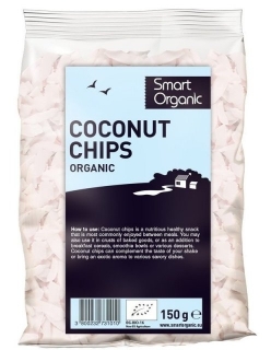 Fulgi raw de cocos bio 150g Smart Organic