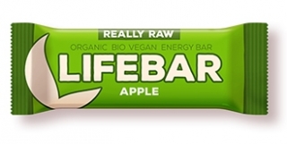 Lifebar baton cu mere raw bio 47g