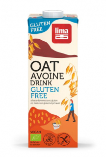 Lapte de ovaz fara gluten bio 1L, Lima