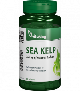 Alga marina (Sea Kelp) 33mg - 90 comprimate, Vitaking