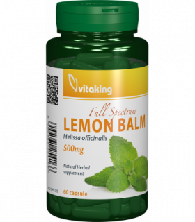 Roinita (Lemon Balm) 500mg - 60 capsule, Vitaking