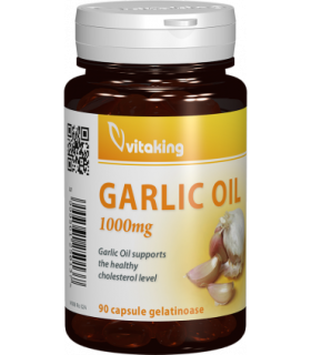 Extract de usturoi 1000 mg - 90 capsule gelatinoase, Vitaking