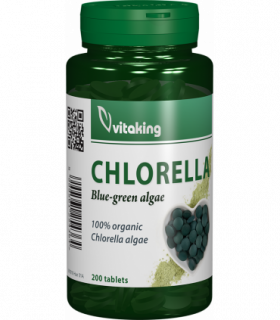 Chlorella - 500 mg (200 comprimate), Vitaking