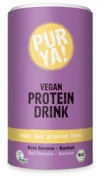 Vegan Protein Drink banana-baobab bio 550g