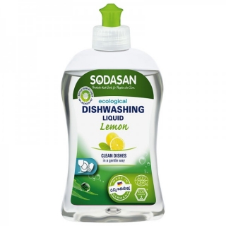 Detergent lichid ecologic pentru vase cu lamaie 500ml Sodasan