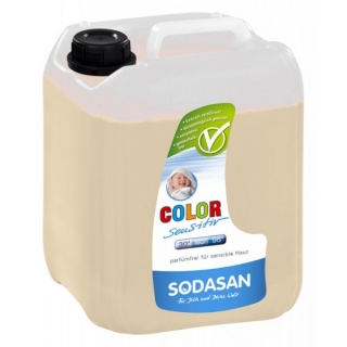 Detergent ecologic lichid pentru rufe albe si colorate sensitiv 5L Sodasan