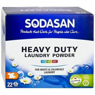 Detergent Praf Bio Pentru Spalari Grele Rufe Albe si Color 1,2 kg Sodasan
