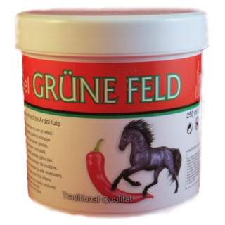 GRUNE FELD – Gel Puterea Calului cu extract de ardei iute, 250ml