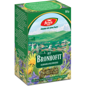 Bronhofit (usurarea respiratiei), R17, ceai la pungă, Fares
