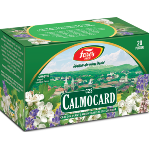 Calmocard (calmant cardiac), C23, ceai la plic, Fares