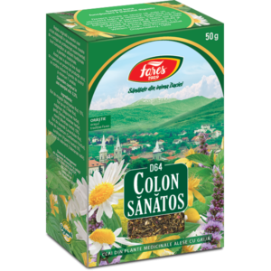 Colon sănătos (colon iritabil), D64, ceai la pungă, Fares