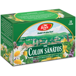 Colon sănătos (colon iritabil), D88, ceai la plic, Fares