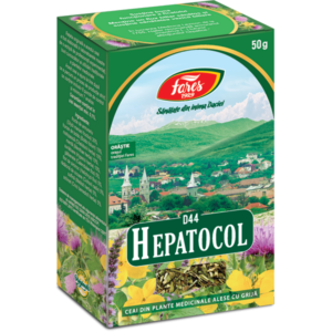 Hepatocol (hepatic), D44, ceai la pungă, Fares