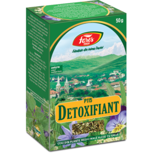 Detoxifiant (Purificarea organismului), P115, ceai la pungă, Fares