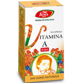 Vitamina A naturala, F161, capsule, Fares