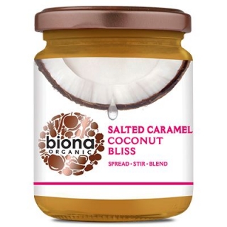 Unt de cocos salted caramel bliss bio 250g Biona