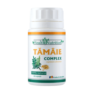 Tamaie Complex 100% naturala, 60 capsule, Health Nutrition