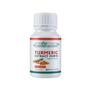 TURMERIC EXTRACT FORTE 100% natural, 120 capsule, Health Nutrition
