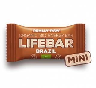 Lifebar baton cu nuci braziliene raw bio 25g