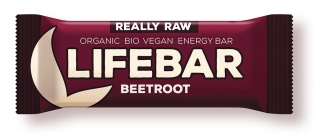 Lifebar baton cu sfecla rosie raw bio 47g