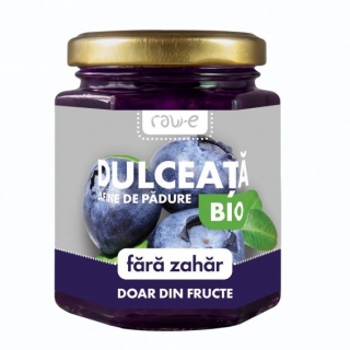 Dulceata de afine de padure fara zahar, bio, 200g