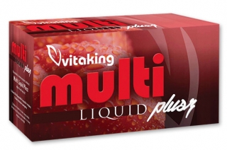 Multivitamin Lichid cu minerale, Ginseng si Luteina - 30 cps gelatinoase, Vitaki