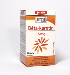 BETA CAROTENE 15 mg, 100 tb, JutaVit