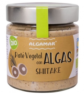 Pate vegetal cu alge si ciuperci shiitake eco 180g, Algamar