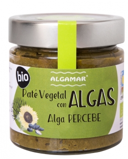 Pate vegetal cu alge Percebe eco 180g, Algamar