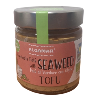 Pate vegetal cu alge si tofu eco 180g, Algamar