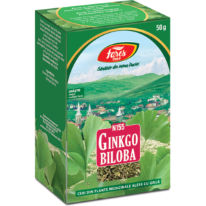 Ginkgo biloba, N155, frunze, ceai la pungă, Fares